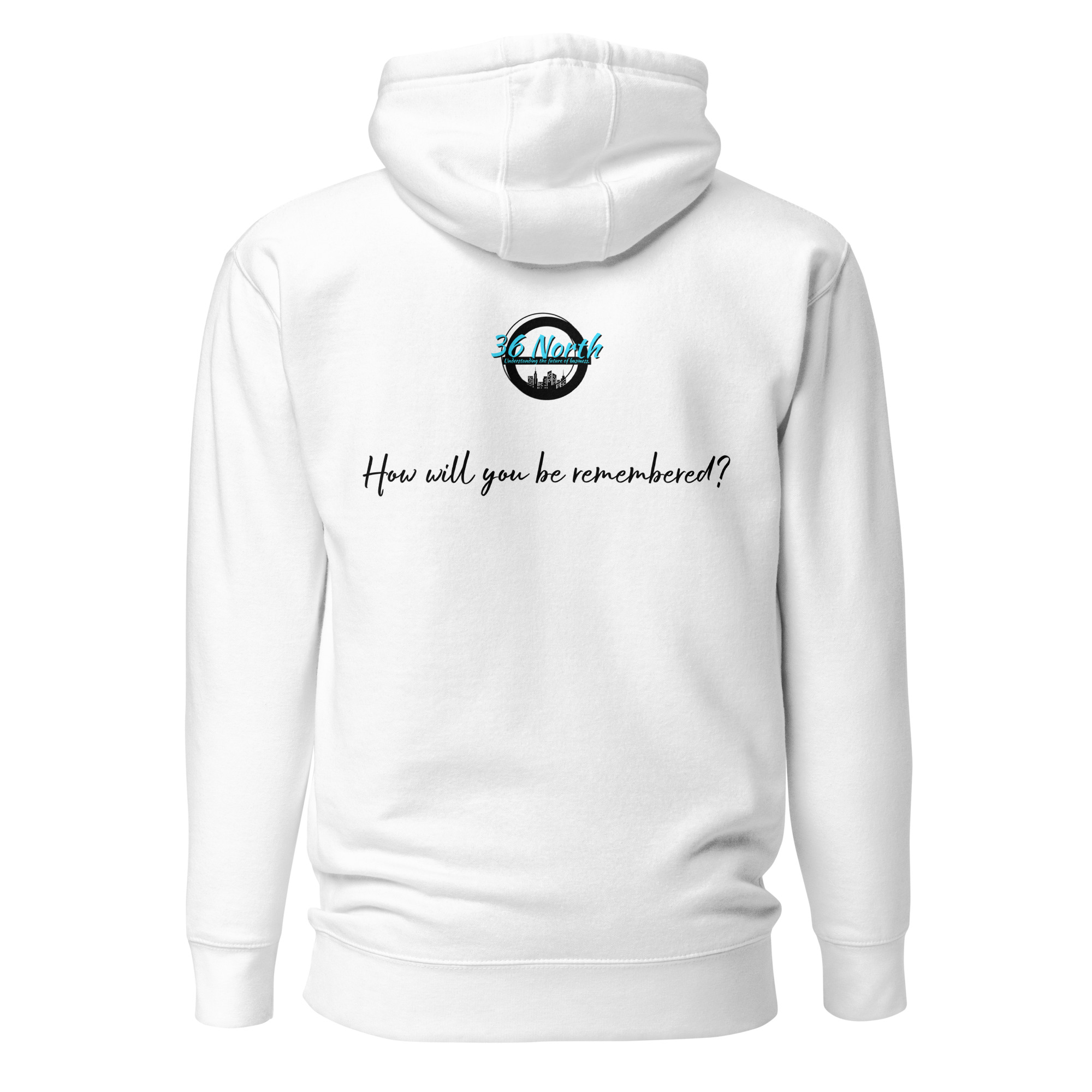 Legacy Hoodie-White (Unisex) - Image 3