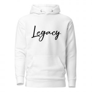 Legacy Hoodie-White (Unisex)